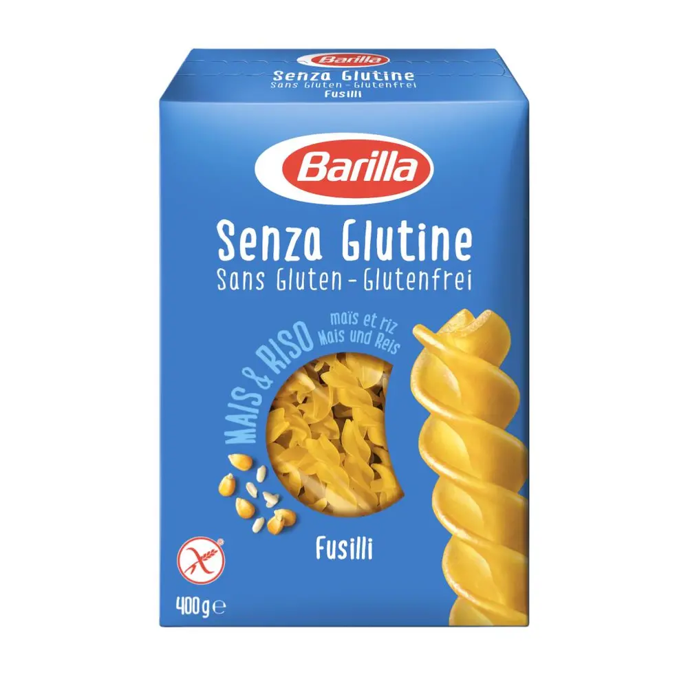 Nui Xoắn Gluten Free, Senza Glutine Fusilli, Mais & Riso (400g) - BARILLA