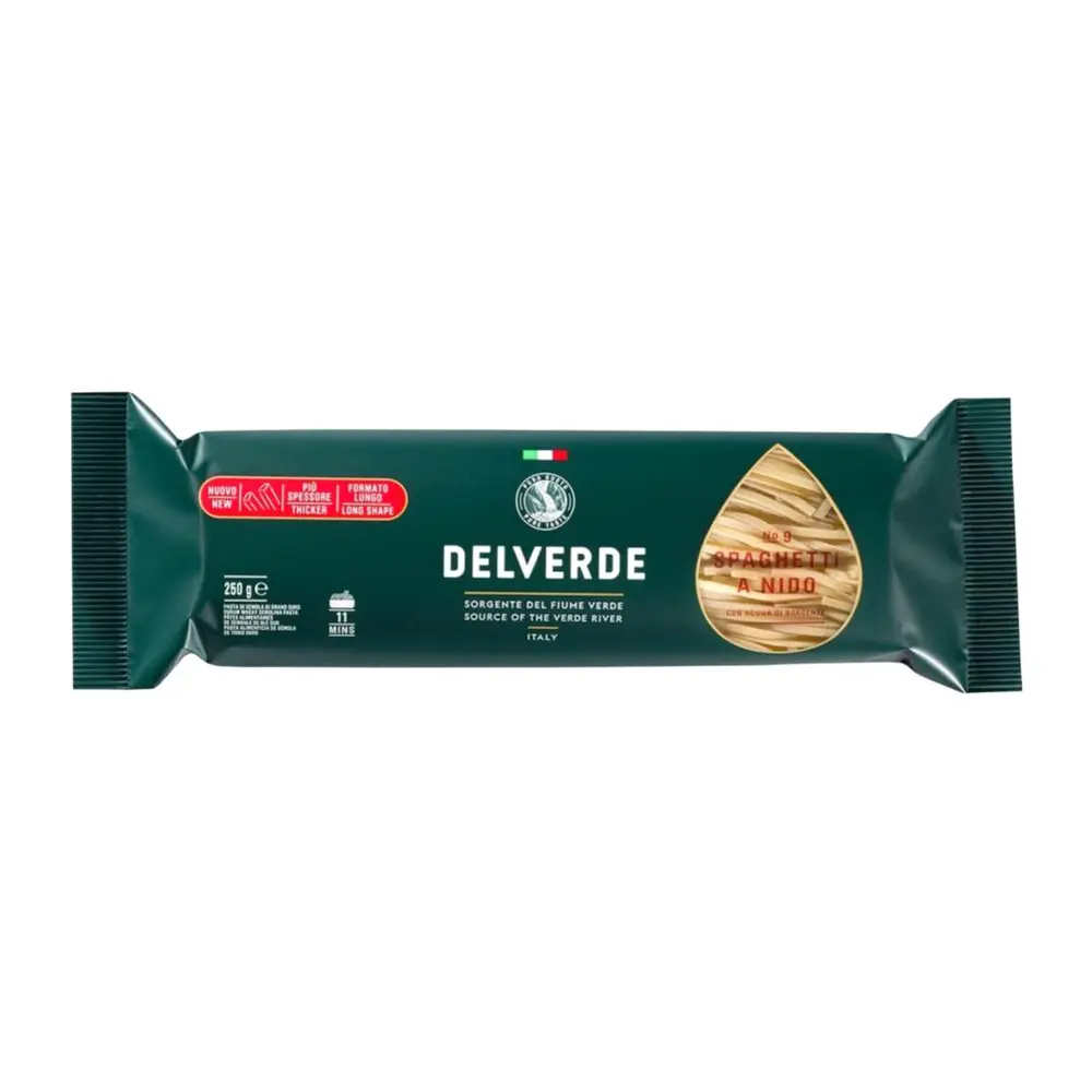 Mì Ý, Spaghetti A Nido, No. 9 (250g) - DELVERDE