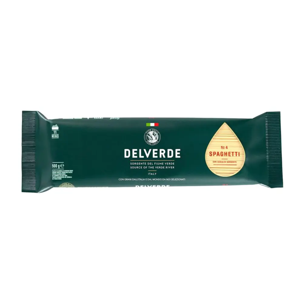 Mì Ý, Spaghetti, No. 4 (500g) - DELVERDE