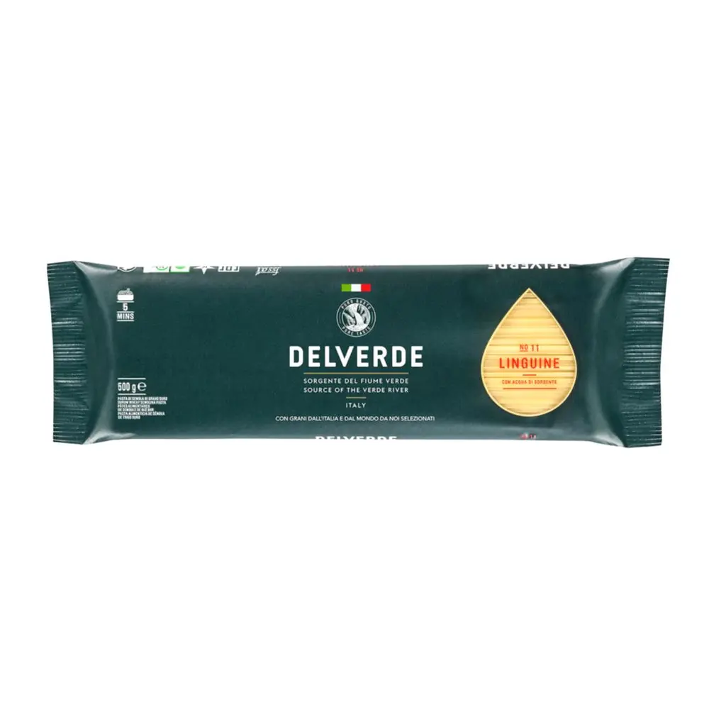 Mì Ý Sợi Mảnh, Linguine, No. 11 (500g) - DELVERDE
