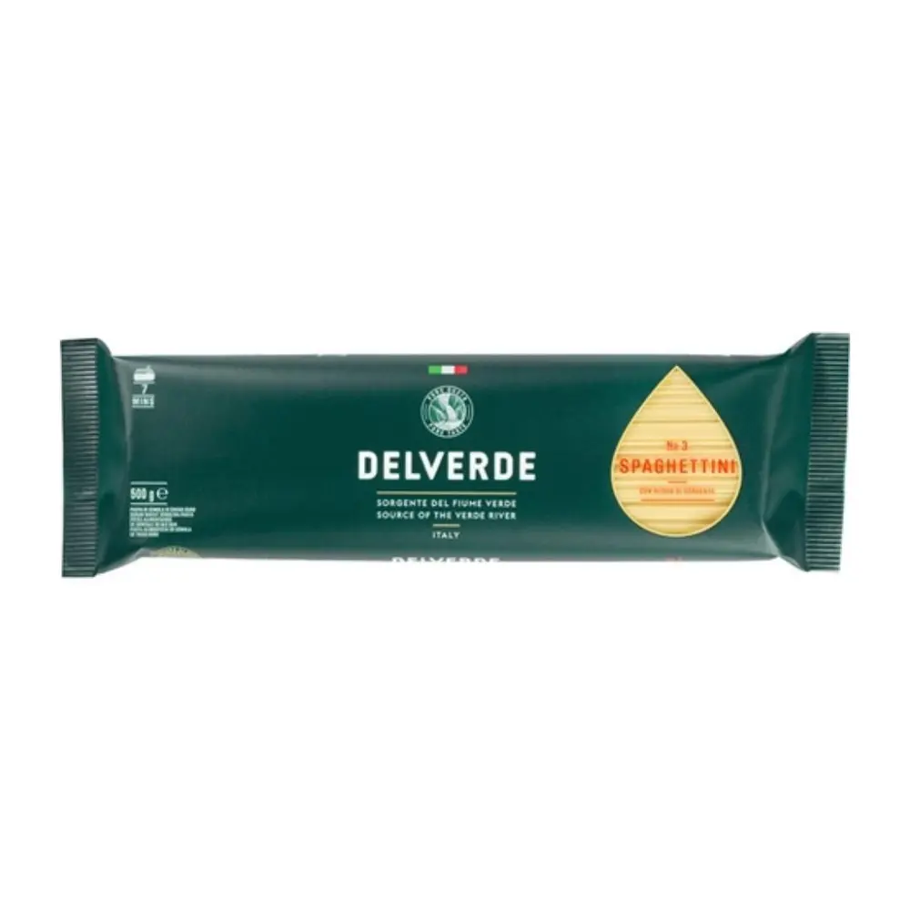 Mì Ý, Spaghettini, No. 3 (500g) - DELVERDE