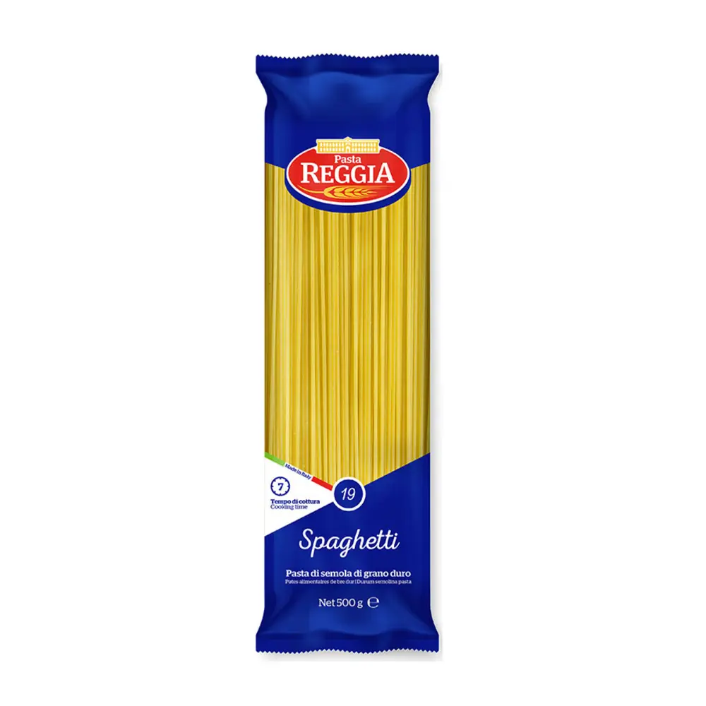 Mì Ý, Spaghetti, No. 19 (500g) - PASTA REGGIA