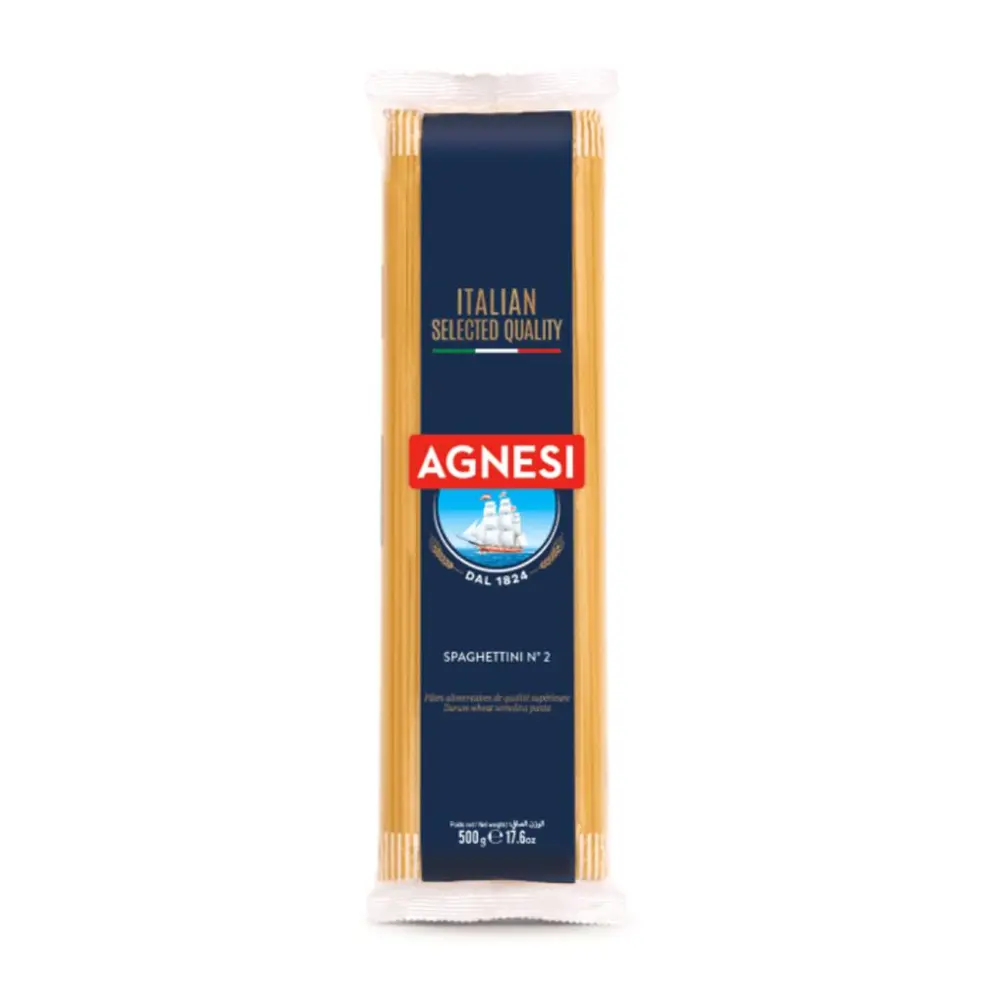 Mì Ý, Spaghetti, No. 2 (500g) - AGNESI
