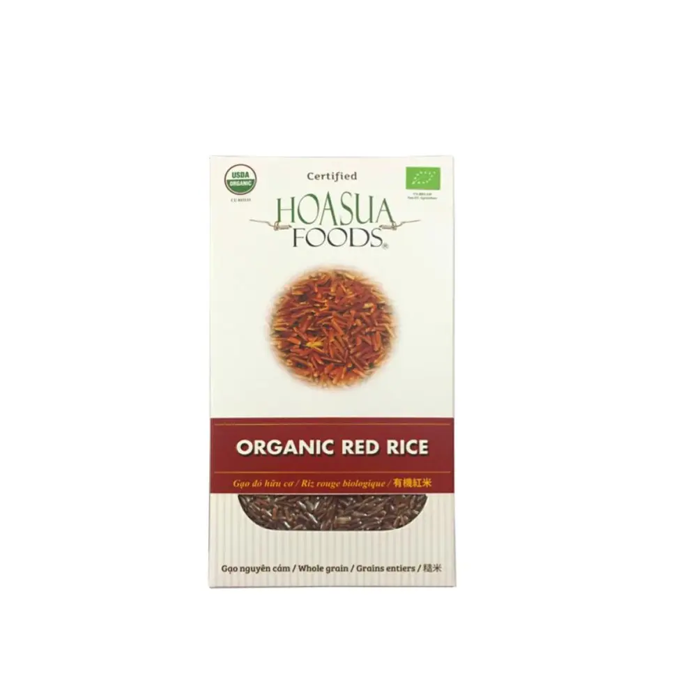 Gạo Lứt Đỏ Hữu Cơ, Organic Red Rice (1kg) - HOA SUA FOODS