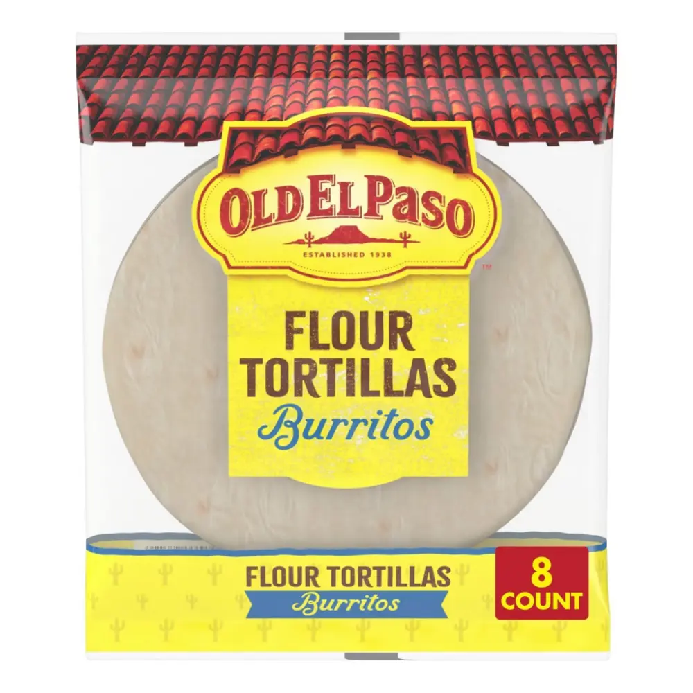 Bánh Tortillas, 8 Flour Tortillas for Burritos, 11 oz (311g) - OLD EL PASO