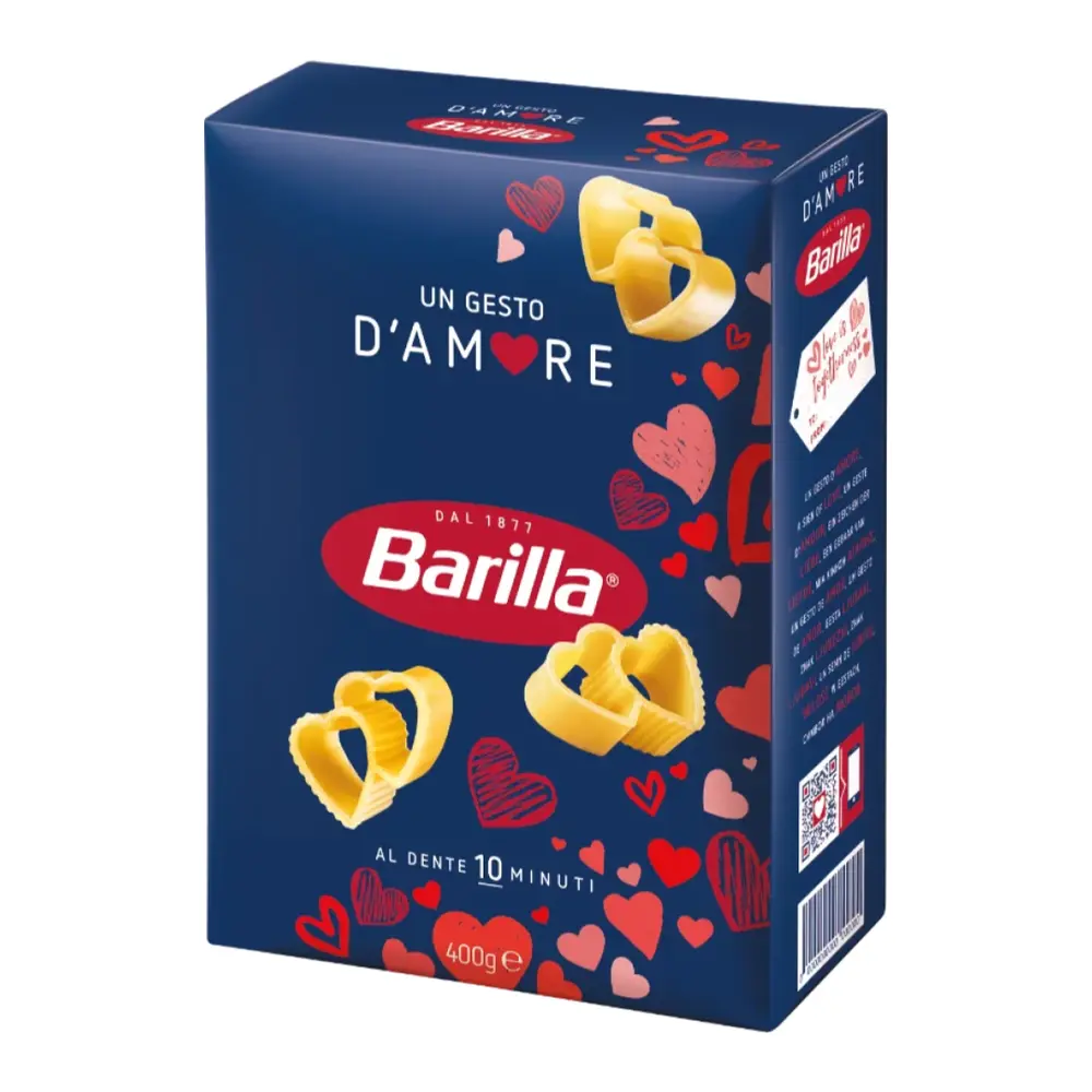 Nui Hình Trái Tim, Un Gesto D`Amore, Heart-Shaped Pasta (400g) - BARILLA