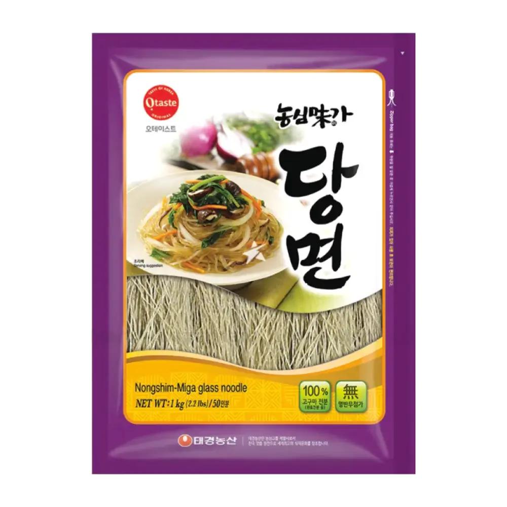 Miến Khoai Lang, Nongshim-Miga Glass Noodle, 2.2 lbs (1kg) - NONGSHIM
