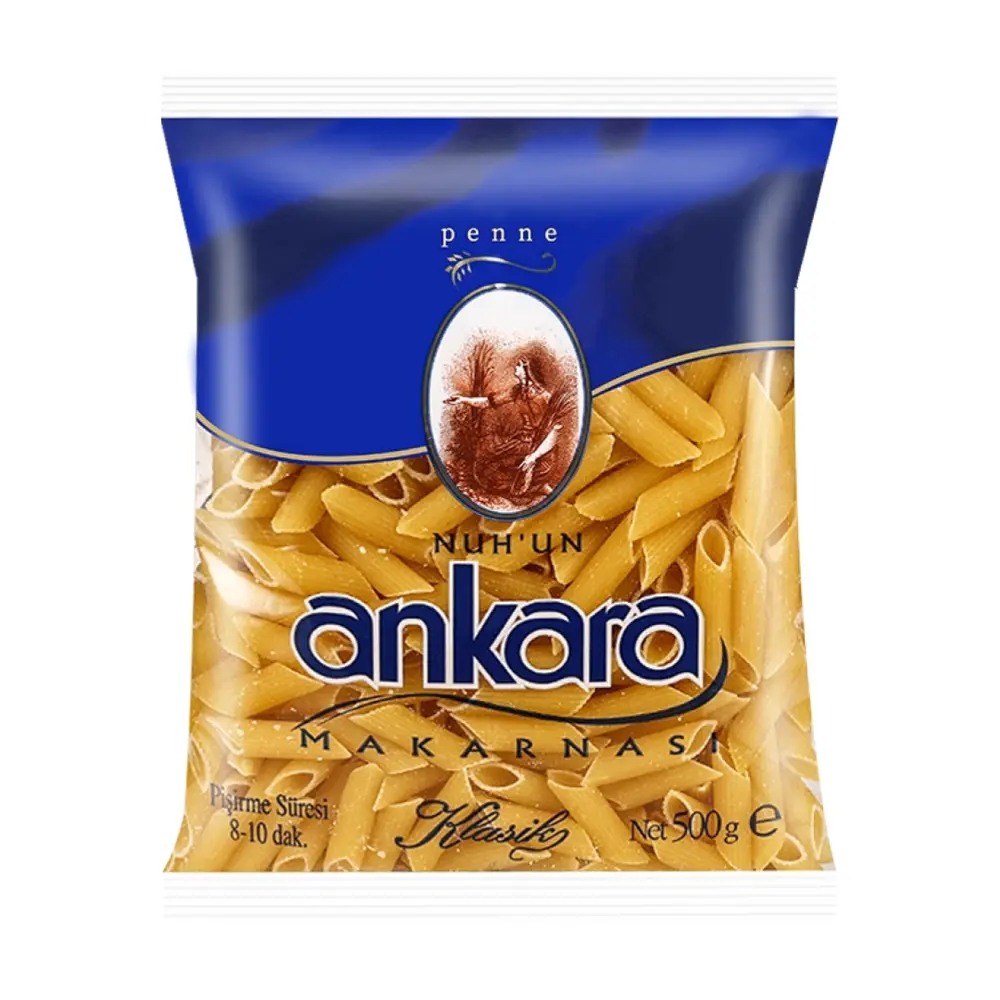 Nui Ống Xéo, Makarnasi Klasiks, Penne (500g) - ANKARA