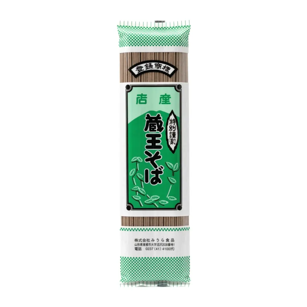 Mì Zao Soba, Buckwheat Soba Noodles (200g) - MIURA