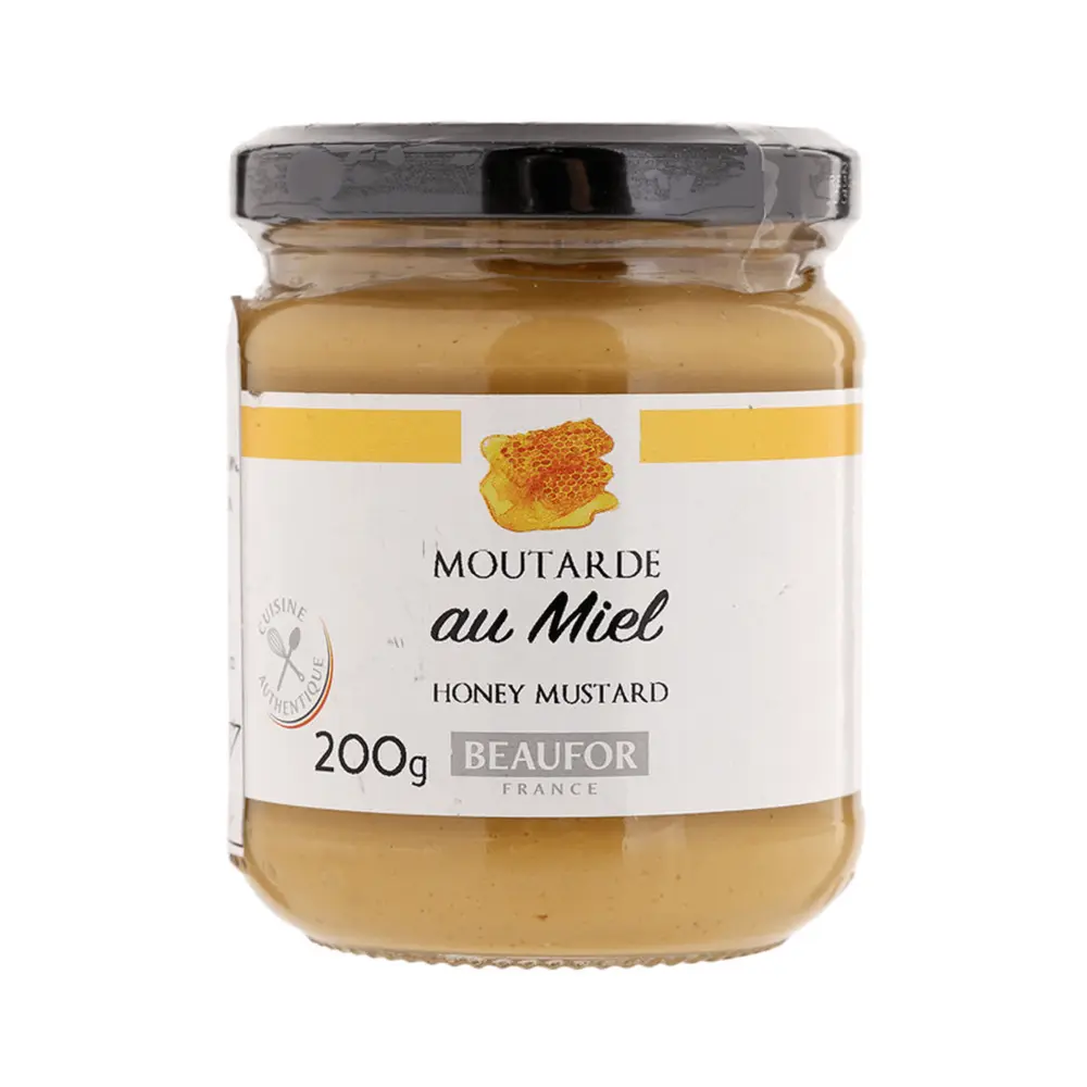 Mù Tạt Mật Ong, Moutarde au Miel, Honey Mustard (200g) - BEAUFOR