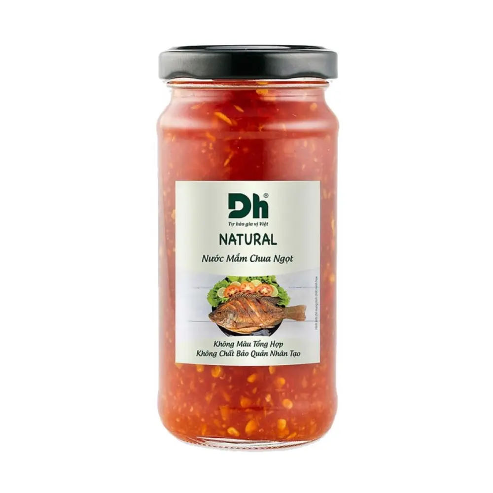 Nước Mắm Chua Ngọt, Sweet & Sour Fish Sauce (200ml) - DH FOODS