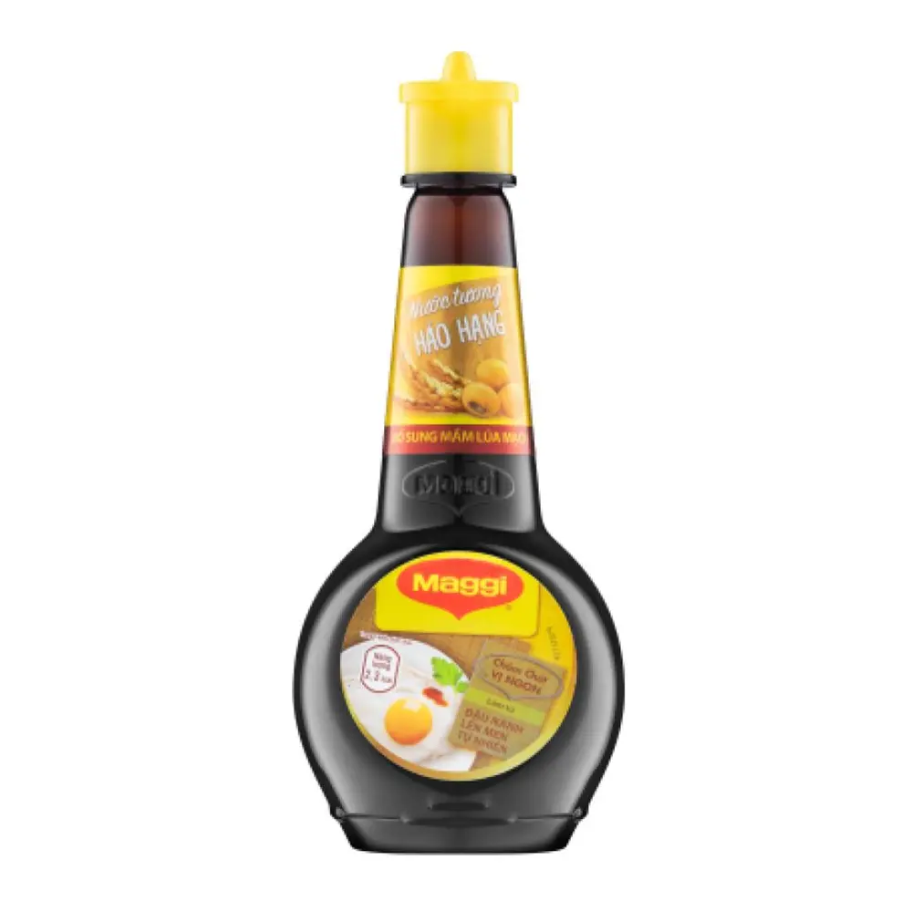 Nước Tương Hảo Hạng, Chiết Xuất Từ Mầm Lúa Mạch, Premium Soy Sauce (200ml) - MAGGI