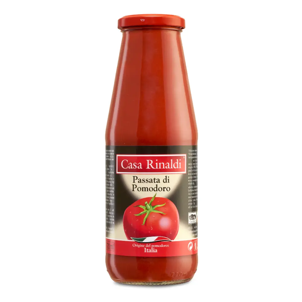 Sốt Cà Chua Nghiền, Passata di Pomodoro (720ml) - CASA RINALDI