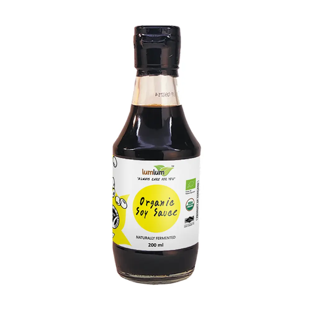 Nước Tương Đậu Nành Hữu Cơ, Organic Soy Sauce (200ml) - LUMLUM