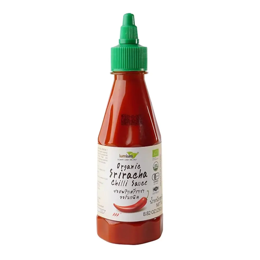 Tương Ớt Sriracha Hữu Cơ, Organic Sriracha Chilli Sauce (250g) - LUMLUM