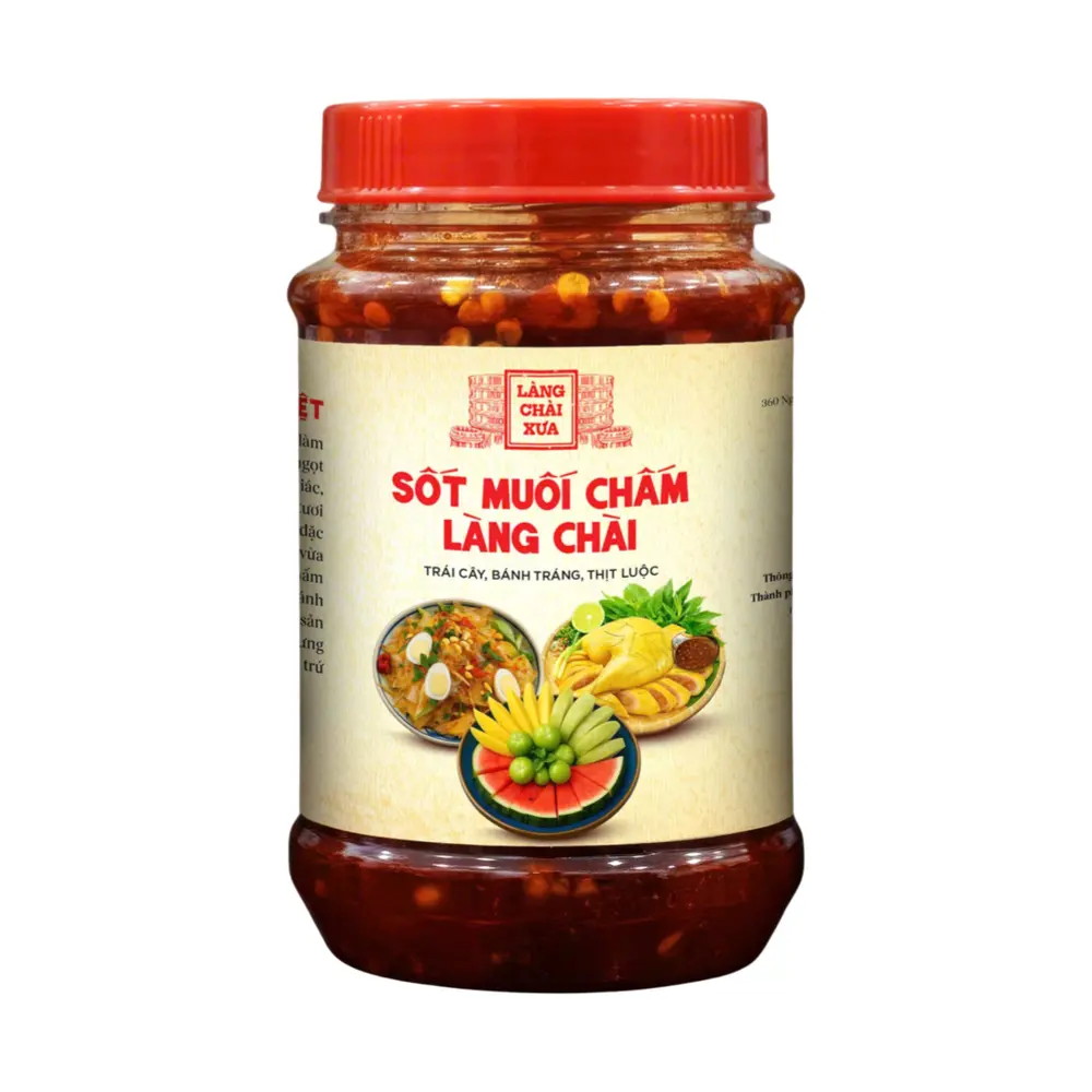 Sốt Muối Chấm Làng Chài, Salt & Chili Dipping Sauce (290g) - LANG CHAI XUA