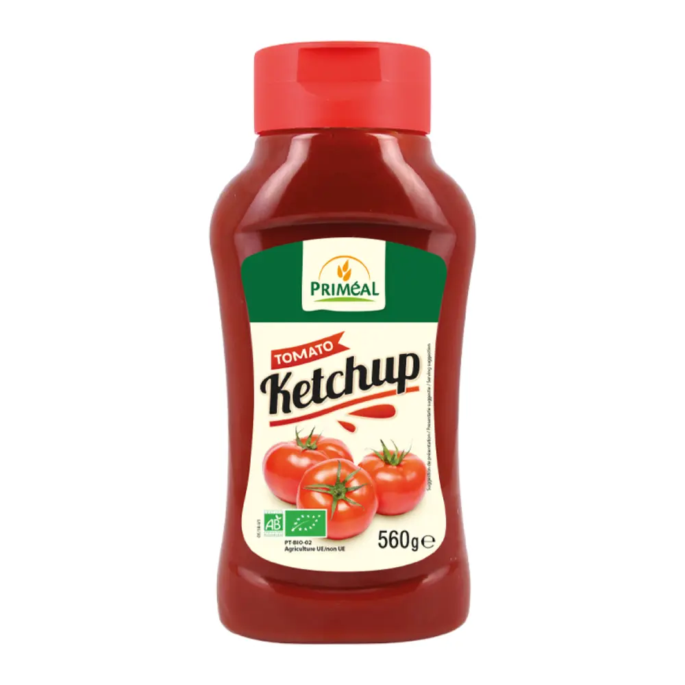 Tương Cà Chua Hữu Cơ, Organic Tomato Ketchup (560g) - PRIMÉAL
