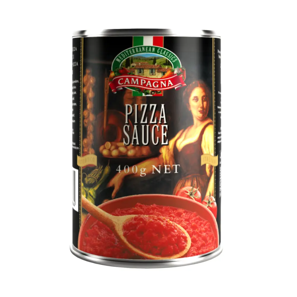 Sốt Cà Chua Làm Bánh Pizza, Pizza Sauce (400g) - CAMPAGNA