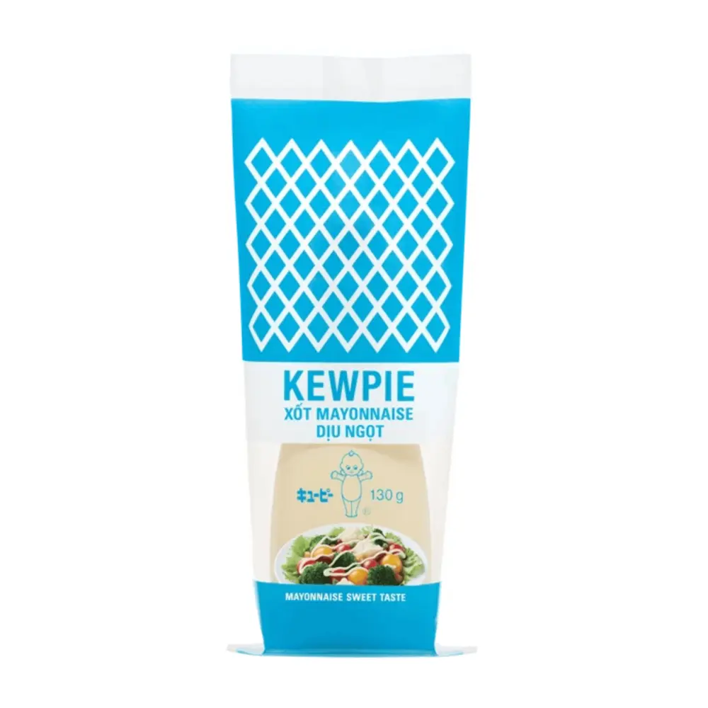 Sốt Mayo Dịu Ngọt, Mayonnaise Sweet Taste (130g) - KEWPIE