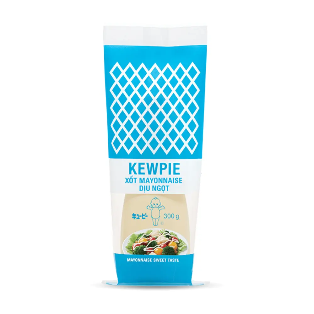 Sốt Mayo Dịu Ngọt, Mayonnaise Sweet Taste (300g) - KEWPIE