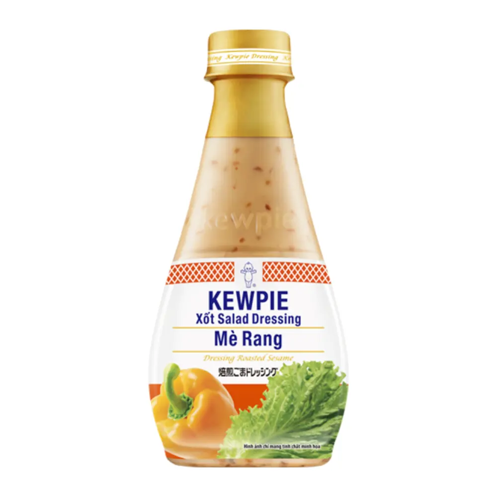 Sốt Salad Dressing Mè Rang, Dressing Roasted Sesame (210ml) - KEWPIE