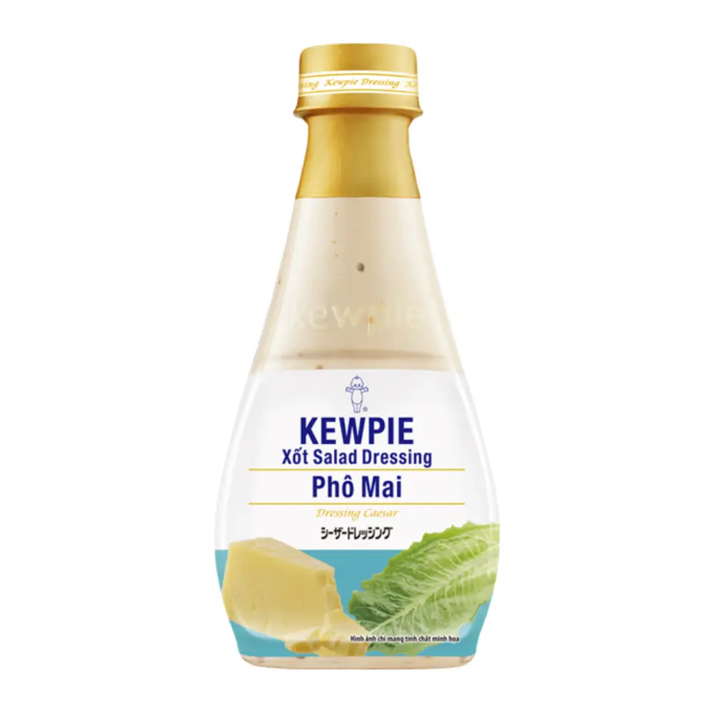 Sốt Salad Dressing Phô Mai, Dressing Caesar (210ml) - KEWPIE