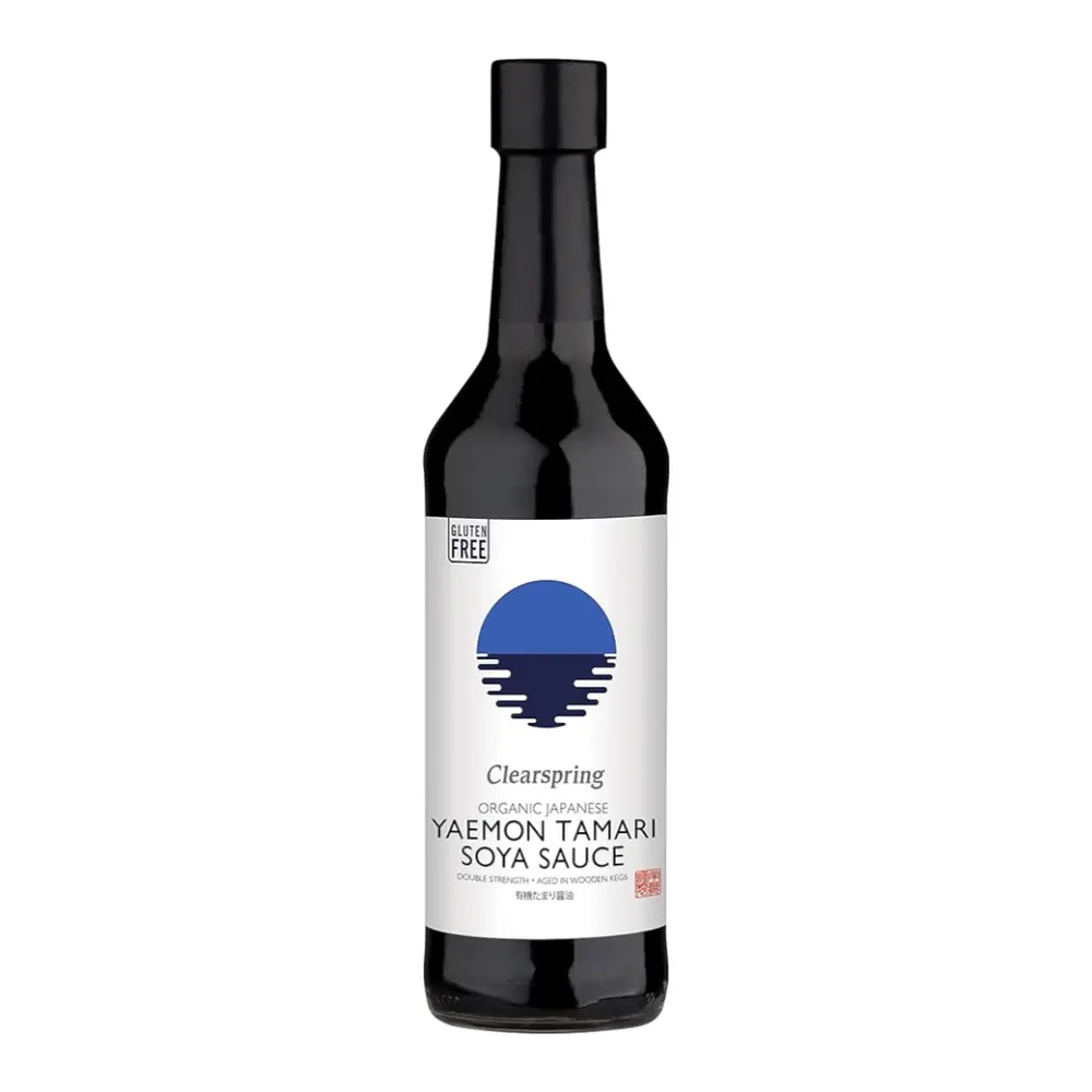 Nước Tương Tamari Nhật Bản Hữu Cơ, Organic Japanese Yaemon Tamari Soya Sauce, Gluten Free (150ml) - CLEARSPRING