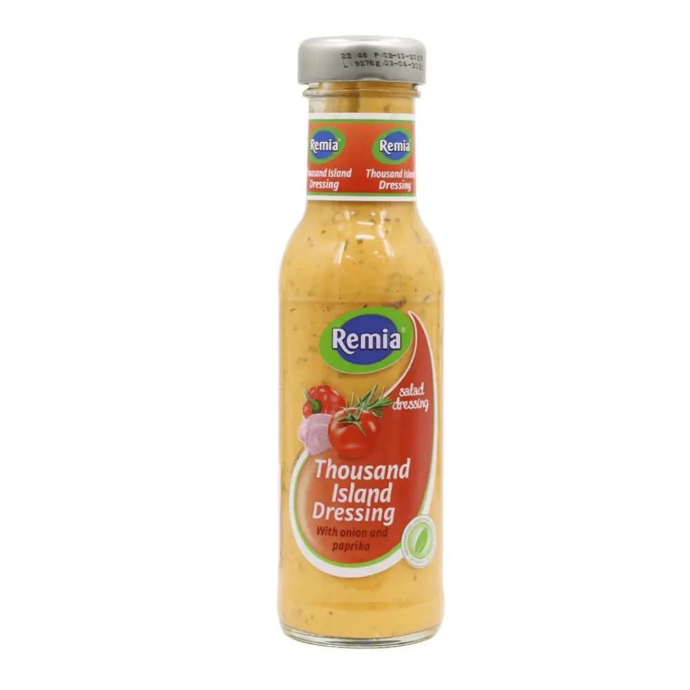 Sốt Trộn Salad, Thousand Island Dressing, with Onion & Paprika (250ml) - REMIA
