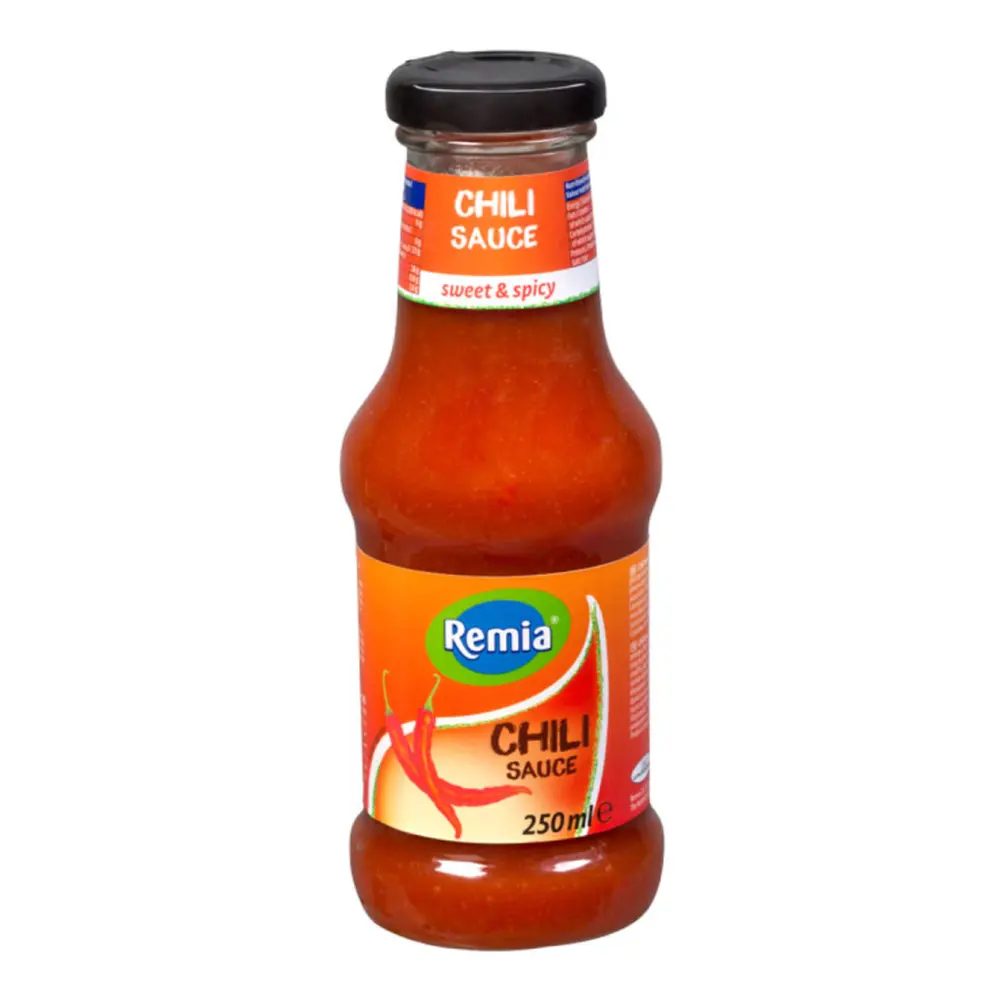Sốt BBQ Cay Ngọt, Barbeque Sauce, Spicy & Sweet (250ml) - REMIA