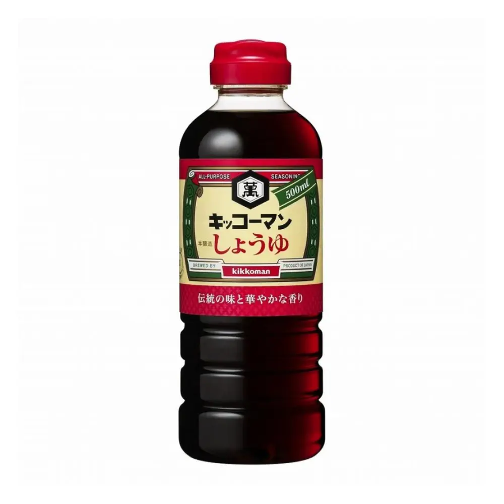 Nước Tương Đậu Nành Vị Truyền Thống, All-Purpose Seasoning Soy Sauce (500ml) - KIKKOMAN