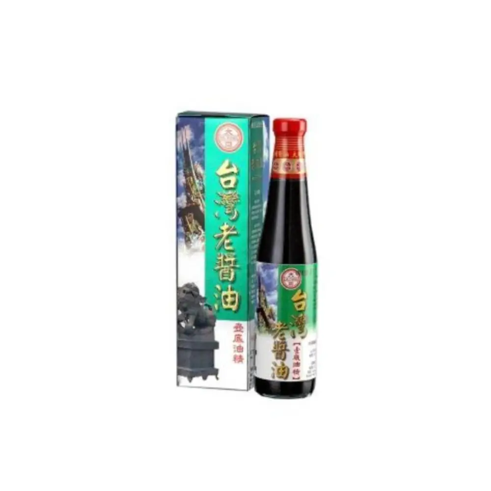 Nước Tương Đậu Đen Đài Loan Truyền Thống, Taiwanese Traditional Black Soy Bean Sauce (400ml) - TA TUNG