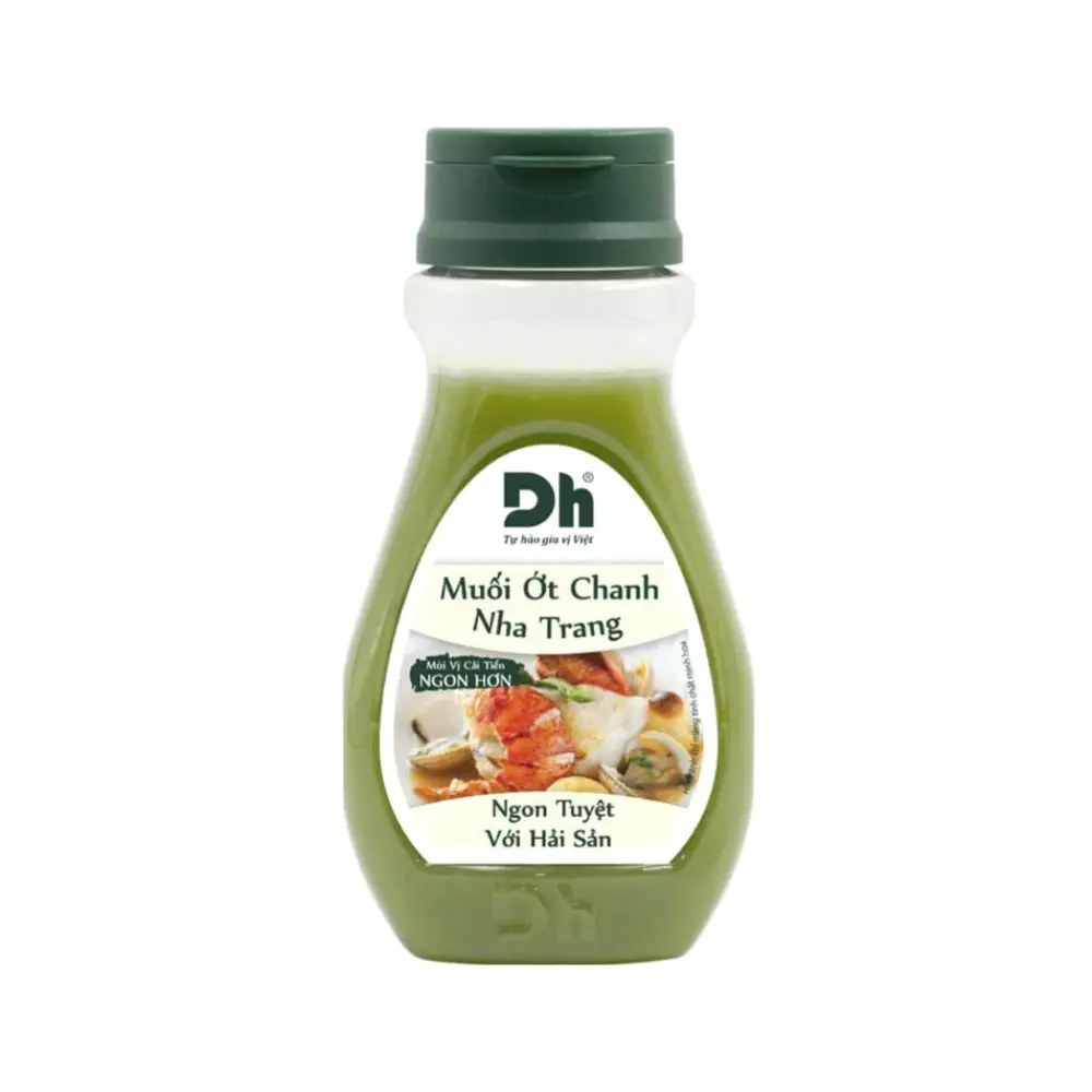 Muối Ớt Chanh Nha Trang (Xanh Lá), Nha Trang Chili Lime Salt (200g) - DH FOODS