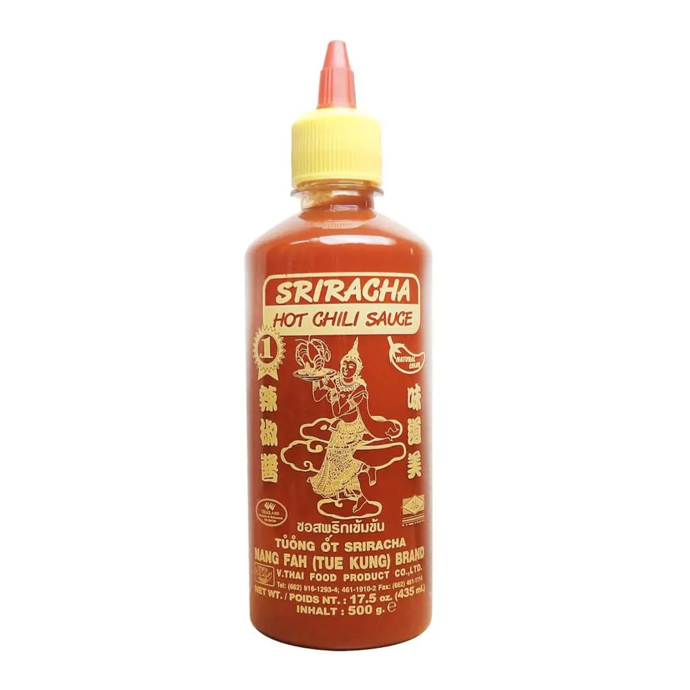 Tương Ớt Sriracha Đỏ Thái Lan, Red Sriracha Hot Chili Sauce (515g) - NANG FAH