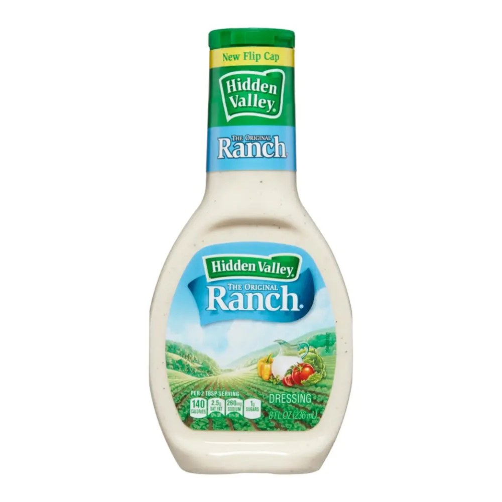 Sốt Salad, The Original Ranch Dressing, 8 fl oz (236ml) - HIDDEN VALLEY