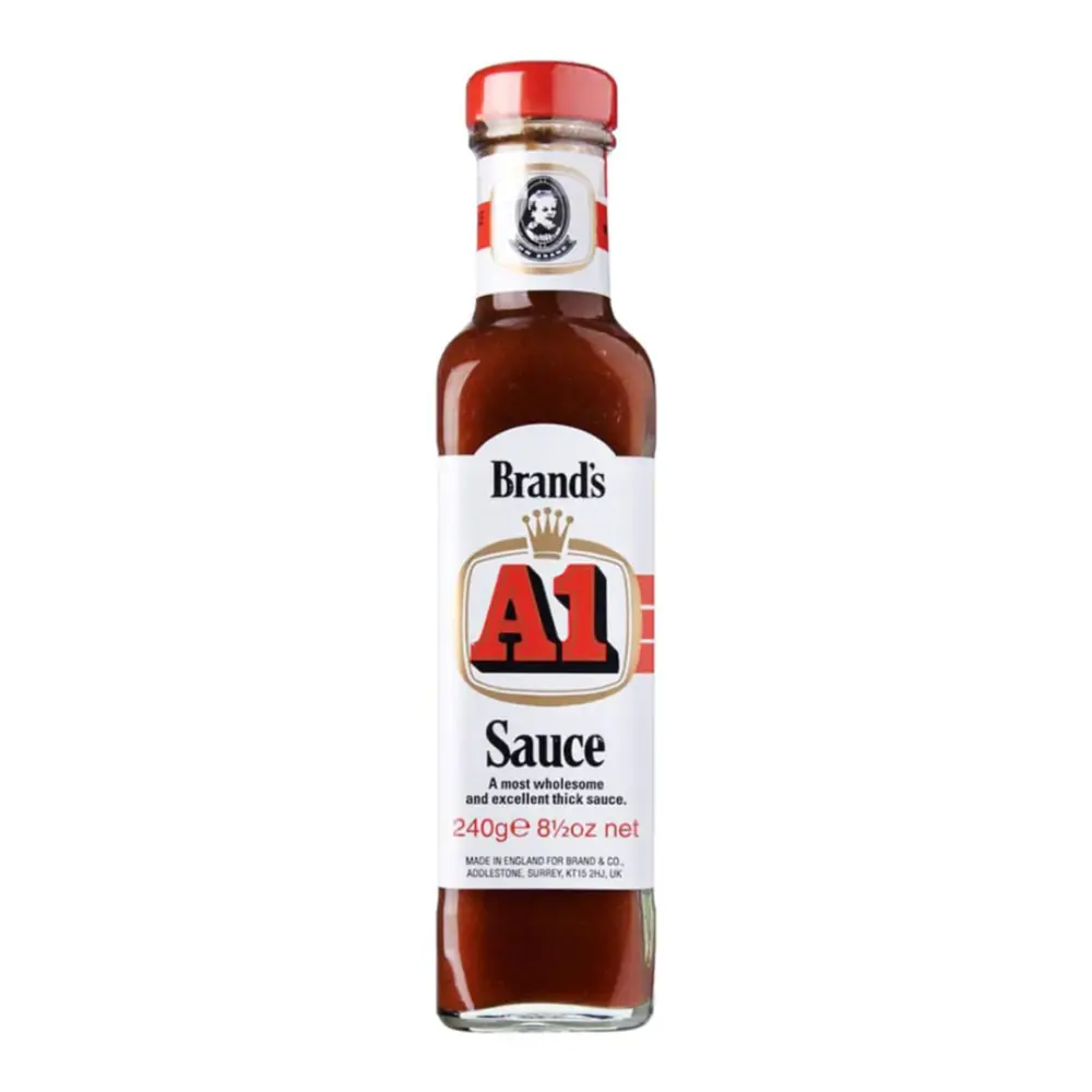 Sốt Nâu Ướp Bò Bít Tết, A1 Sauce, 8.5 oz (240g) - BRAND'S