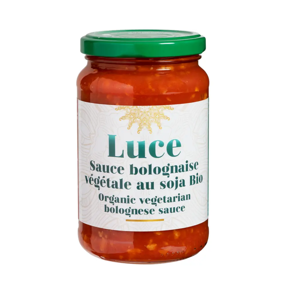 Sốt Mì Ý Bò Bằm Hữu Cơ Chay, Organic Vegetarian Bolognese Sauce (340g) - LUCE