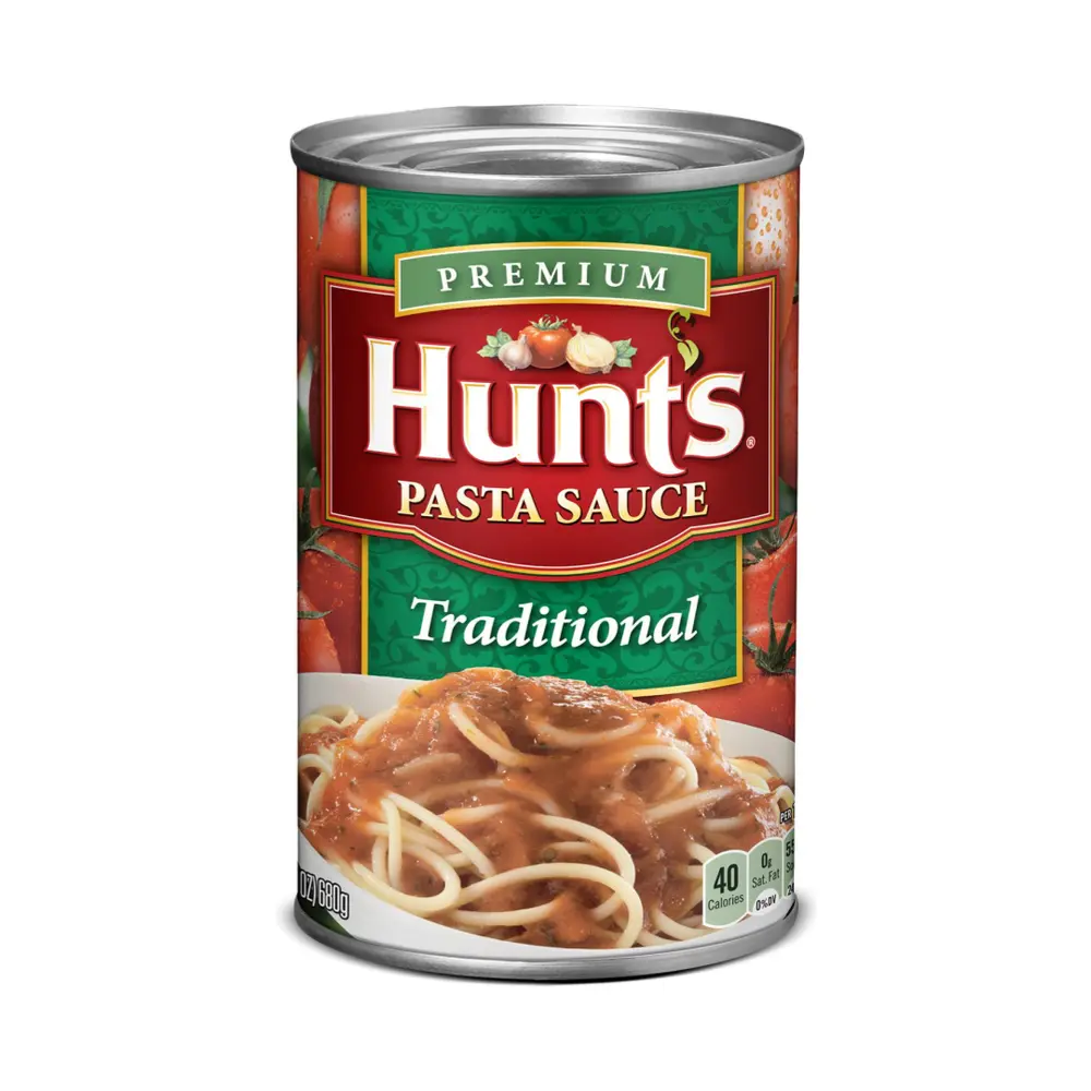 Sốt Mì Spaghetti Truyền Thống, Premium Pasta Sauce, Traditional, 24 oz (680g) - HUNT'S