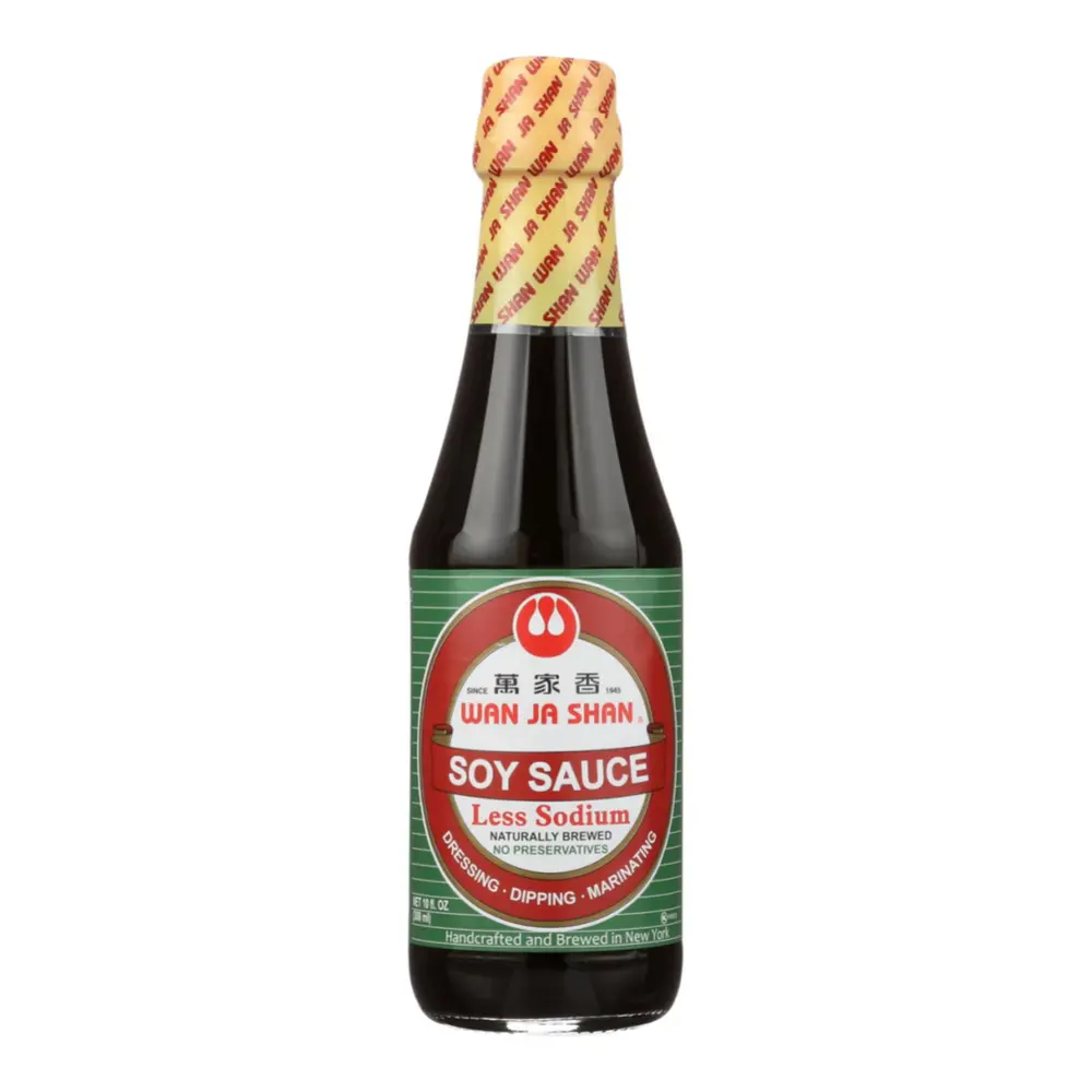 Nước Tương Ít Muối, Soy Sauce, Less Sodium (300ml) - WAN JA SHAN