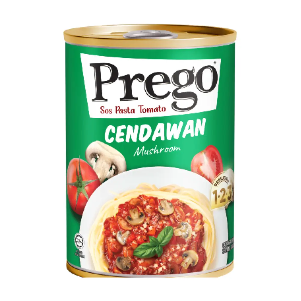 Sốt Mì Ý Cà Chua & Nấm, Mushroom & Tomato Pasta Sauce (300g) - PREGO
