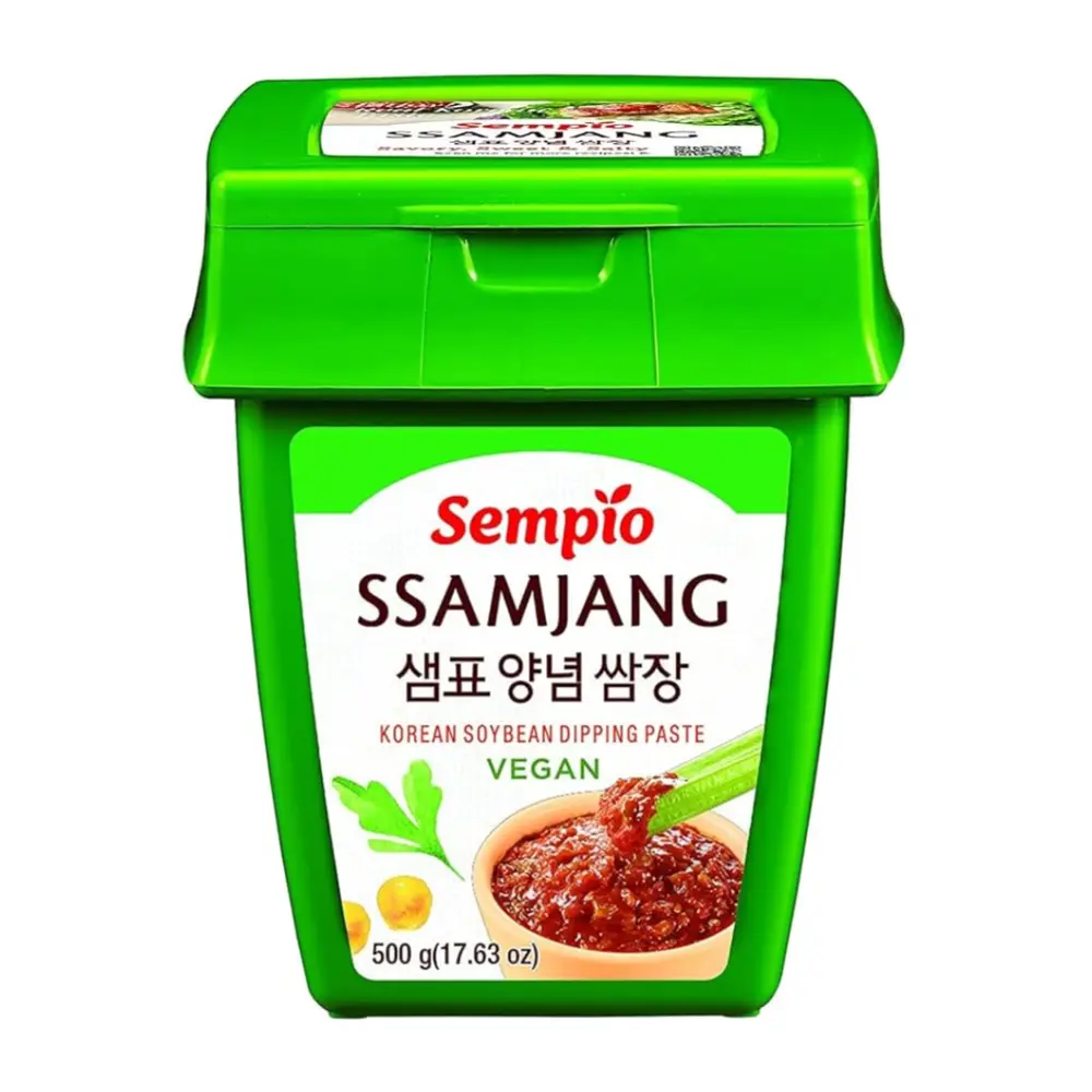 Tương Đậu Hàn Quốc, Ssamjang, Korean Soybean Dipping Paste, 17.63 oz (500g) - SEMPIO