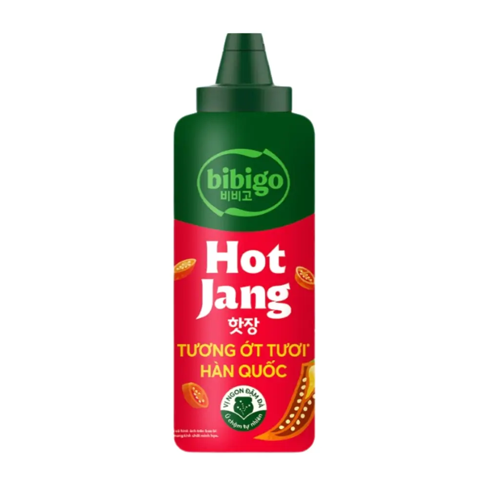 Tương Ớt Tươi Hàn Quốc Vị Ngon Đậm Đà, Hot Jang, Chili Sauce, Strong (240g) - BIBIGO