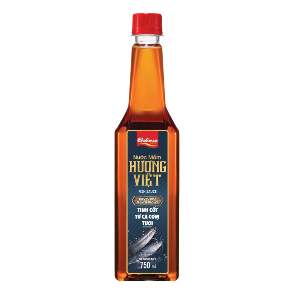 Nước Mắm Hương Việt, Traditional Vietnamese Fish Sauce (750ml) - CHOLIMEX FOODS