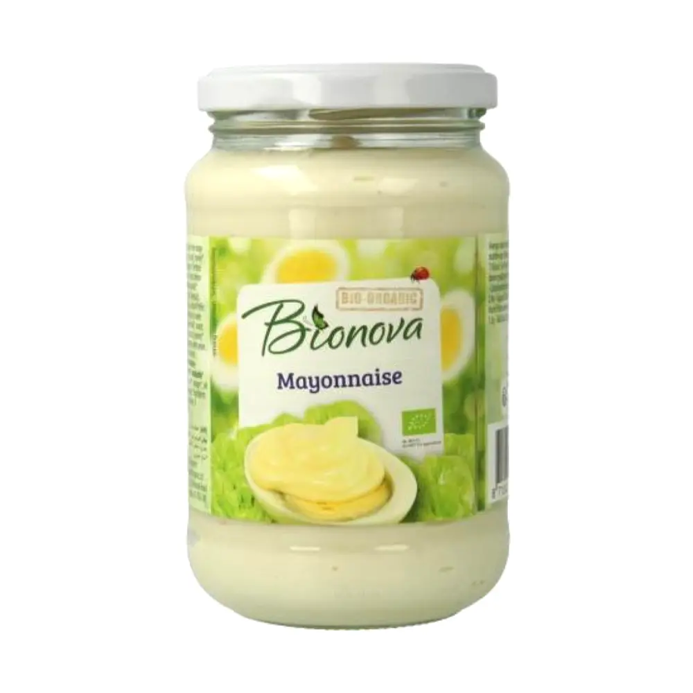 Sốt Mayo Hữu Cơ, Organic Mayonnaise (320g) - BIONOVA