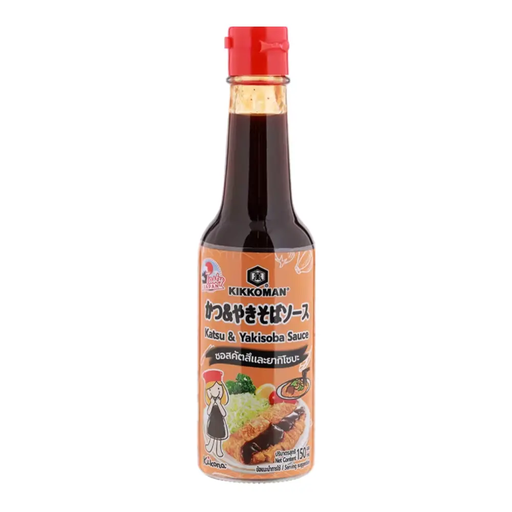 Sốt Chấm, Ướp Thịt Chiên Xù & Mì, Tasty Japan, Katsu & Yakisoba Sauce (150ml) - KIKKOMAN