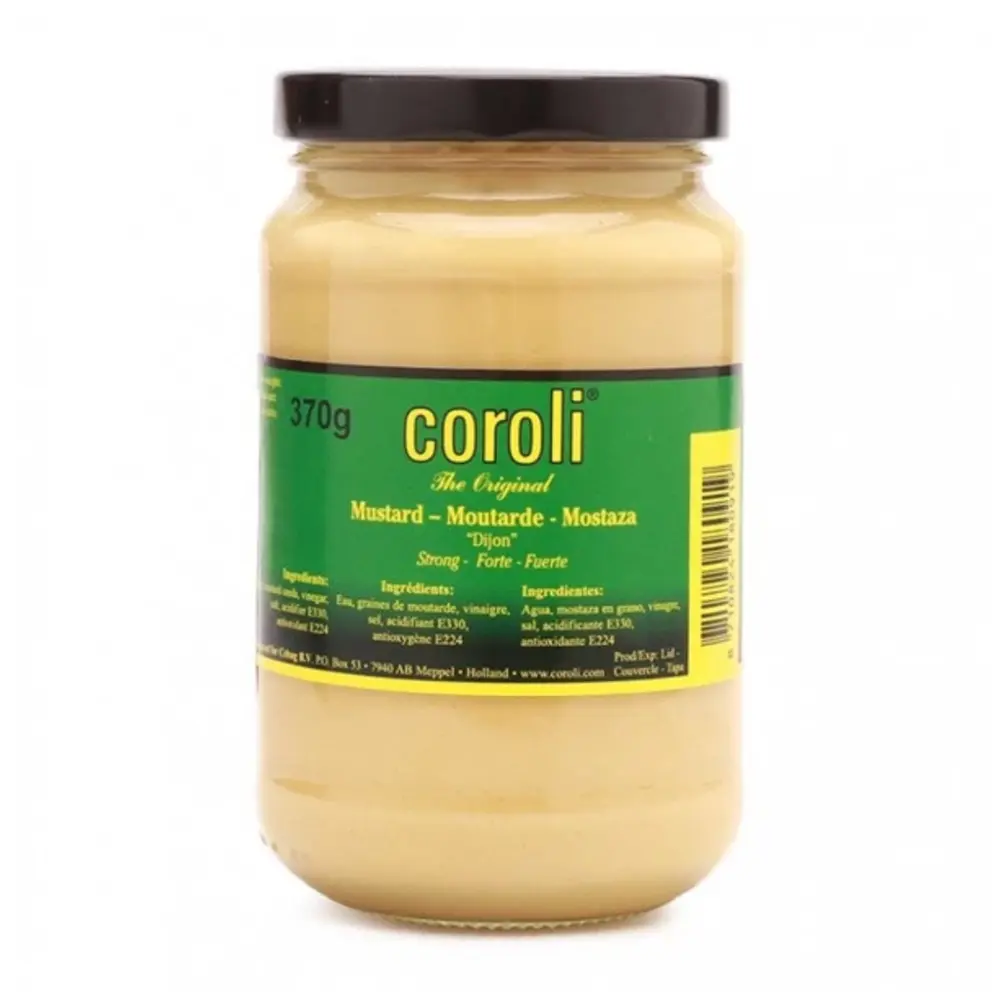 Mù Tạt Dijon, The Original Mustard - Senap, Dijon, Strong (370g) - COROLI