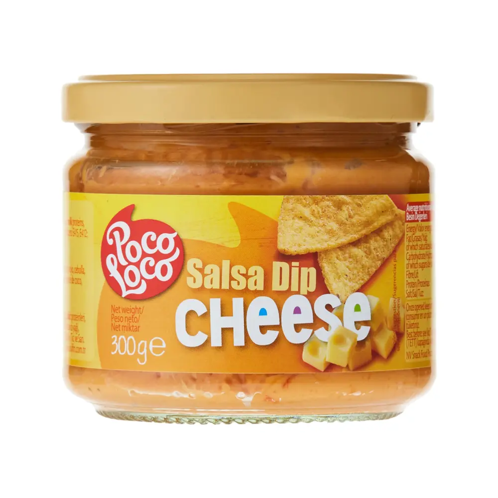 Sốt Salsa Phô Mai, Salsa Dip, Cheese (300g) - POCO LOCO