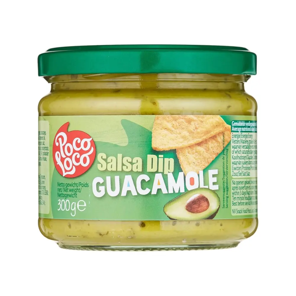 Sốt Salsa Bơ, Salsa Dip, Guacamole (300g) - POCO LOCO