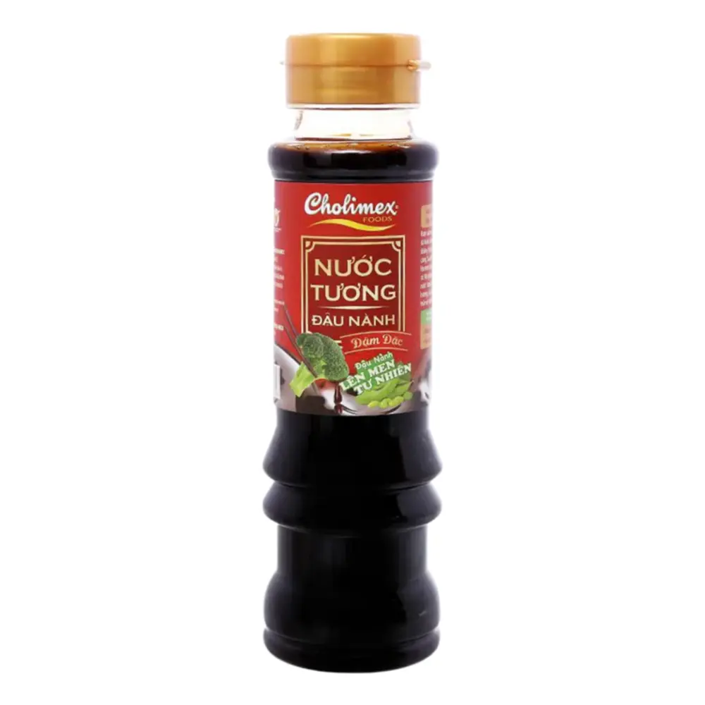 Nước Tương Đậu Nành Đậm Đặc Giảm Mặn, Dark Soy Sauce, Less Salt (300ml) - CHOLIMEX FOODS
