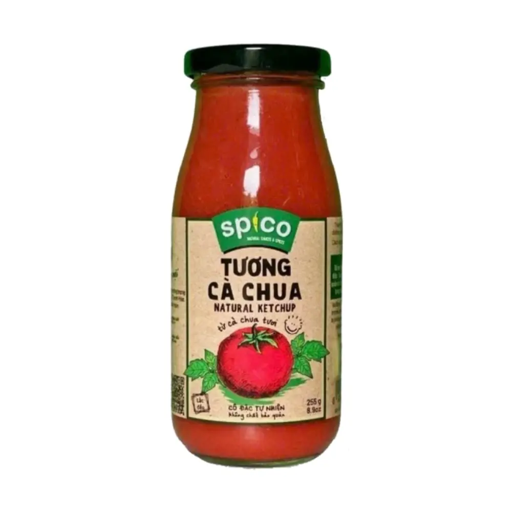 Tương Cà Chua Cô Đặc Tự Nhiên, Natural Ketchup (255g) - SPICO