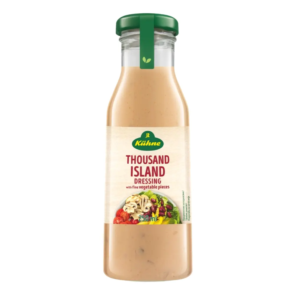 Sốt Trộn Salad, Thousand Island Dressing, with Fine Vegetable Pieces (250ml) - KUEHNE